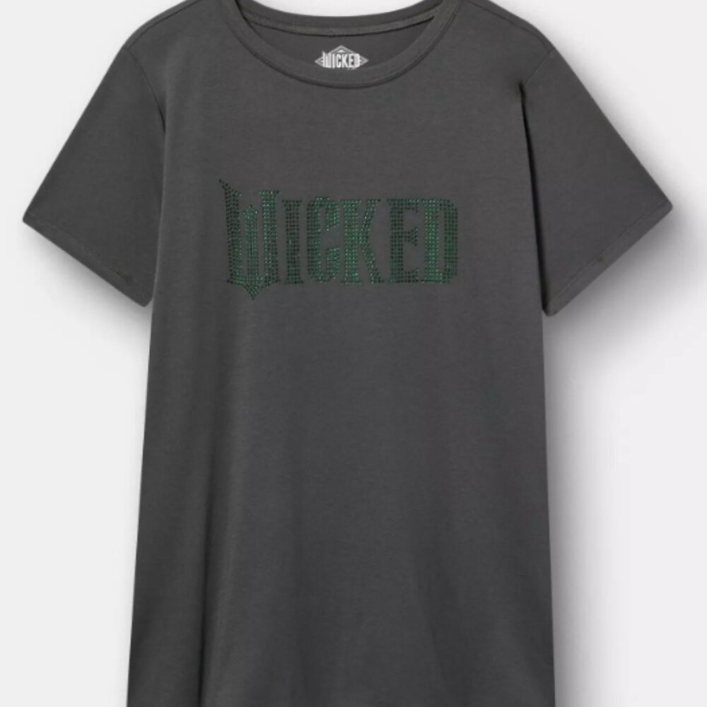 UNWORN Torrid Wicked Rhinestone Crew Tee (2X)